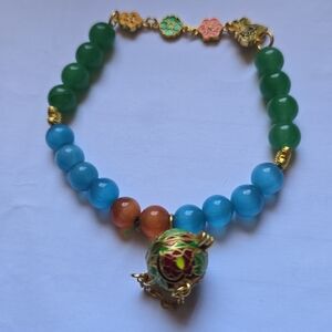 Chalcocite Elegant Multicolor Beaded Necklace